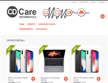 Tablet Screenshot of cdcare.it